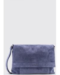 Orciani - Suede Shoulder Bag - Lyst