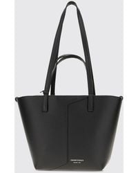 Emporio Armani - 1981 Bovine Leather Tote Bag With Removable Pouch - Lyst