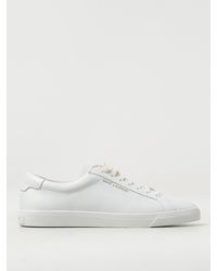 Saint Laurent - Geprägte Low-Top Sneakers - Lyst