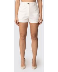 Elisabetta Franchi - Crêpe Shorts - Lyst