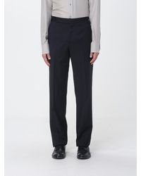 Lardini - Gabardine Tailored Trousers - Lyst