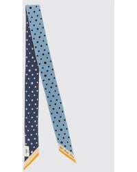 Fendi - Beveled Polka Dot Silk Bandeau - Lyst