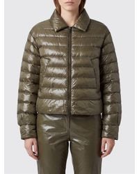 Herno - Quilted Ultra-Light Nylon Short Down Jacket With Classic Collar - Lyst