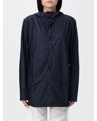 Rains - Hooded Waterproof Polyester Raincoat - Lyst