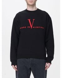 Valentino - Crewneck Sweatshirt With Logo - Lyst
