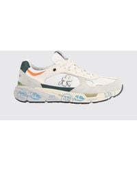 Premiata - Mase Suede And Mesh Sneakers - Lyst