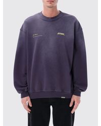 Represent - Baumwoll-Rundhals-Sweatshirt Mit Logo - Lyst
