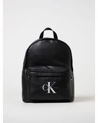 Ck Jeans - Backpack In Synthetic Leather - Lyst