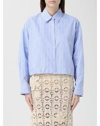Pinko - Classic Cotton Shirt With Drawstring - Lyst