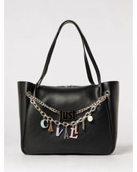 Just Cavalli - Faux Leather Shoulder Bag - Lyst