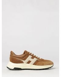 Hogan - Hyperlight Suede Leather Trainers With Chunky Sole - Lyst