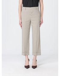 Tela - Andrew Cropped Linen Blend Pants - Lyst