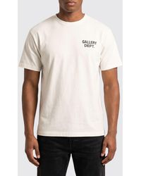 GALLERY DEPT. - Slim Fit Logo Print Dropped-Shoulder Cotton T-Shirt - Lyst