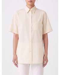 Ferragamo - Cotton And Silk Shirt - Lyst