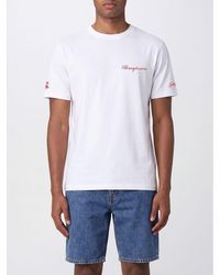 MC2 Saint Barth - Cotton Crew Neck T-Shirt - Lyst