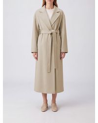 Sportmax - Hooded Long Robe Coat - Lyst