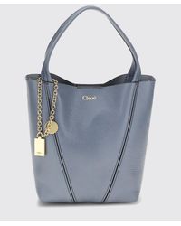 Chloé - Chlo&Eacute Mini Spin Hammered Leather Bag - Lyst