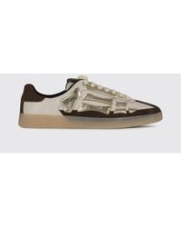 Amiri - Pacific Bones Suede Sneakers - Lyst
