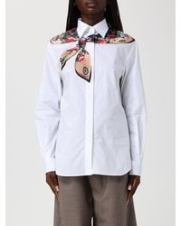 Moschino - Printed Cotton Shirt - Lyst