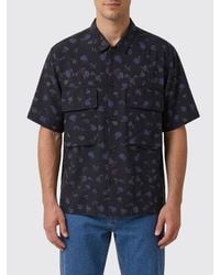 Sacai - Floral Print Cotton Blend Shirt - Lyst