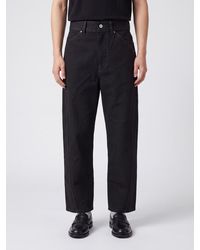 Lemaire - Twisted Workwear High-Waisted Straight Fit Denim Jeans - Lyst