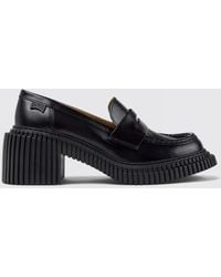 Camper - Pix London Polished Leather Loafers - Lyst