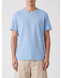 Closed - Crew Neck Cotton T-Shirt With A Straight Hem And Regular Shoulders - Lyst