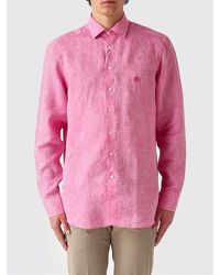 Etro - Linen Shirt - Lyst