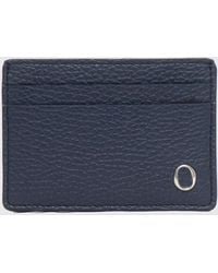 Orciani - Porte-Cartes De Crédit Micron En Cuir Martellato - Lyst