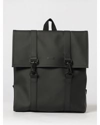 Rains - Msn Waterproof Polyester Backpack With Carabiner Closure - Lyst