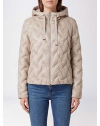 Herno - Short Quilted Nylon Hooded Puffer Jacket With Zip Closure - Lyst