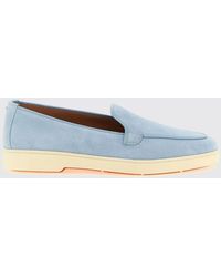 Santoni - Wildleder-Mokassin - Lyst