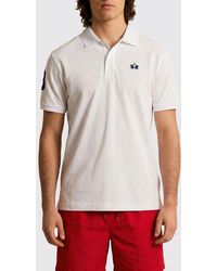 La Martina - Cotton Polo Shirt With Logo - Lyst