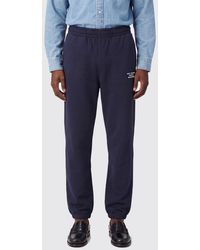 Drole de Monsieur - Stretch Cotton Jogging Trousers With Logo - Lyst