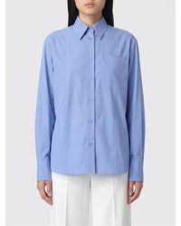 Semicouture - Slim Fit Stretch-Cotton Shirt With Pointed Collar - Lyst