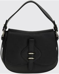 Coccinelle - Mavery Small Hammered Leather Bag - Lyst