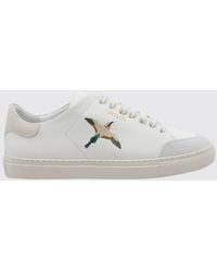 Axel Arigato - Clean 90 B Bird Embroidered Leather Sneakers - Lyst
