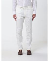 Manuel Ritz - Stretch Cotton Chino Trousers - Lyst
