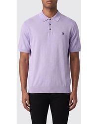 Polo Ralph Lauren - Cotton Polo Shirt With Embroidered Logo - Lyst