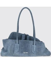 The Attico - La Passeggiata Shoulder Bag With Double Handle - Lyst