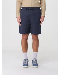 Colmar - Cotton And Linen Drawstring Shorts - Lyst