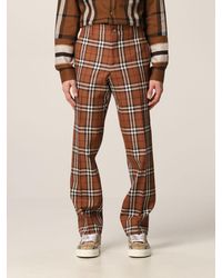 Pantaloni casual, eleganti e chino Burberry da uomo - Fino al 65% di sconto  | Lyst