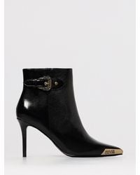 Versace Jeans Couture - Flat Ankle Boots - Lyst