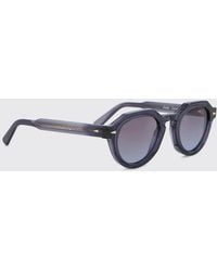 Ahlem - Grenelle Rounded Acetate Sunglasses With Gradient Lenses - Lyst