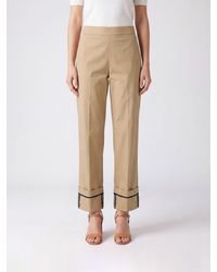 Herno - High-Waisted Wide-Leg Trousers - Lyst