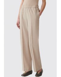 Fabiana Filippi - Slim Fit Wool Blend Skinny Trousers With Monile Detail - Lyst