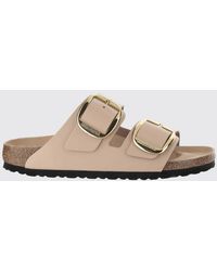 Birkenstock - Arizona Big Buckle Brushed Leather Sandal - Lyst