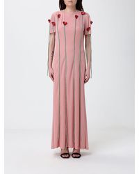 Moschino - Cotton Chemisier Dress - Lyst