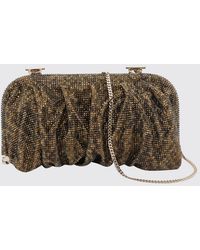 Benedetta Bruzziches - Venus Draped Crystal Mini Bag With Removable Strap - Lyst
