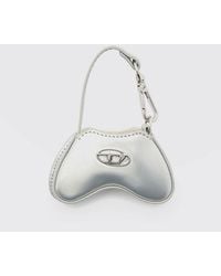 DIESEL - Play Patent Leather Charm With Mirror - Lyst